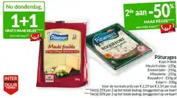 Intermarché Pâturages Kaas in blok aanbieding