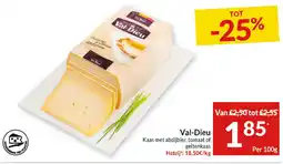 Intermarché Val-Dieu Kaas met abdijbier, tomaat of geitenkaas aanbieding
