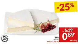 Intermarché Brie 60%VG aanbieding