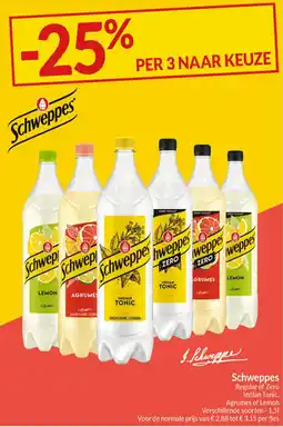 Intermarché Schweppes aanbieding