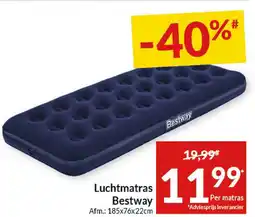 Intermarché Luchtmatras Bestway aanbieding