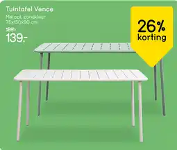 Leen Bakker Tuintafel Vence aanbieding