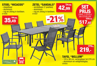 Hubo Stoel "Hicacos" aanbieding