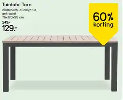 Leen Bakker Tuintafel Tarn aanbieding