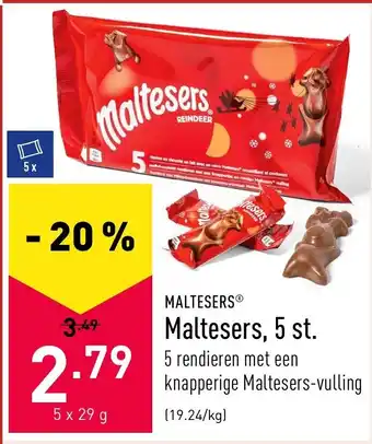 ALDI Maltesers, 5 st. aanbieding