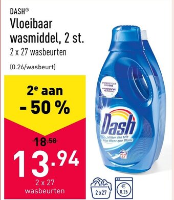 ALDI Vloeibaar wasmiddel, 2 st. aanbieding