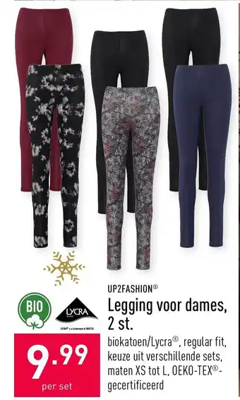 ALDI Legging voor dames, 2 st. aanbieding