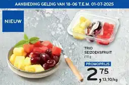 Alvo Trio Seizoensfruit aanbieding