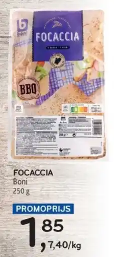 Alvo Boni Focaccia aanbieding