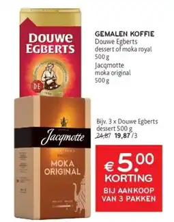 Alvo douwe egberts gemalen koffie aanbieding
