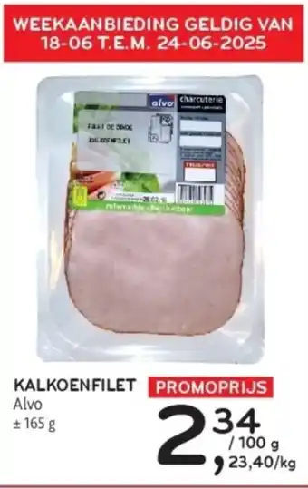 Alvo Kalkoenfilet aanbieding