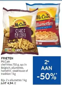 Alvo Mccain frieten aanbieding