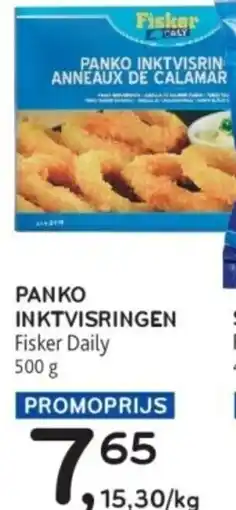 Alvo Fisker daily panko inktvisringen aanbieding