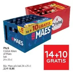 Alvo Cristal Alken of Maes pils aanbieding