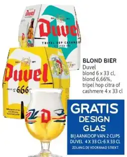Alvo Duvel blond bier aanbieding