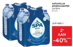Alvo Spa reine natuurlijk mineraalwater aanbieding
