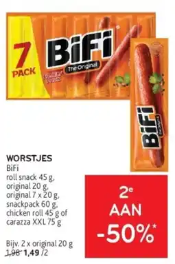 Alvo Bifi worstjes aanbieding