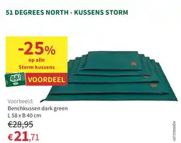 51 degrees north - kussens storm