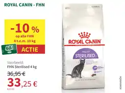 Horta Royal canin FHN aanbieding