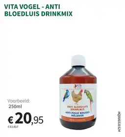 Vita vogel anti bloedluis drinkmix