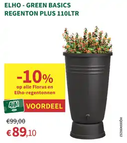 Horta Elho green basics regenton plus aanbieding