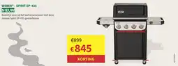 Horta Weber spirit EP-435 aanbieding