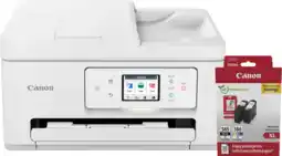 Coolblue Canon PIXMA TS7750i + 1 Set de Cartouches XL Supplémentaire + Papier Photo aanbieding