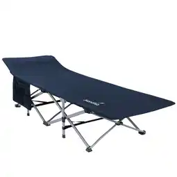 Decathlon Veldbed Viia – Ligbed - Comfortabel opklapbed- tot 200 kg - 208 x 75 cm aanbieding