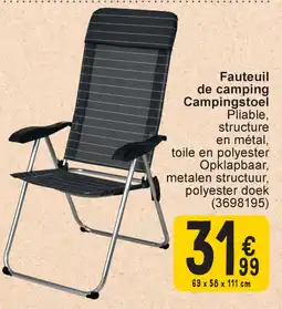 Cora Campingstoel aanbieding