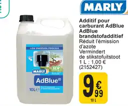 Cora Marly AdBlue brandstofadditief aanbieding