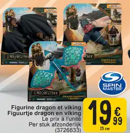 Cora Figuurtje dragon en viking aanbieding