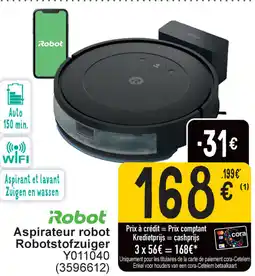 Cora iRobot Robotstofzuiger Y011040 aanbieding