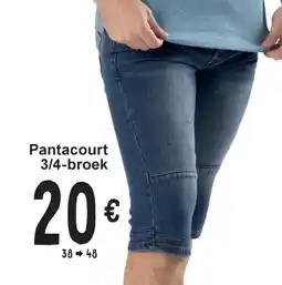 Cora 3/4-broek 38-48 aanbieding