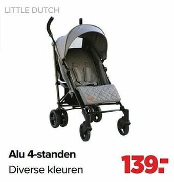 Little dutch alu 4-standen