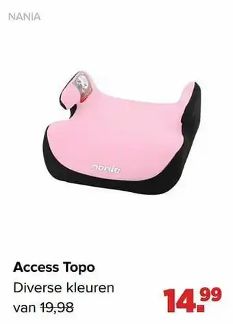 Nania access topo