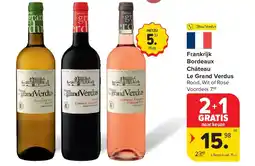 Carrefour Frankrijk Bordeaux Château Le Grand Verdus aanbieding
