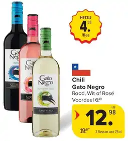 Carrefour Chili Gato Negro aanbieding