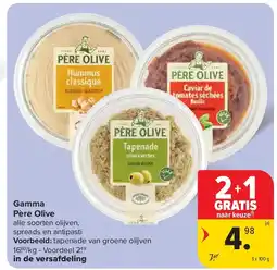 Carrefour Gamma Père Olive aanbieding