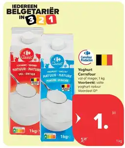 Carrefour Yoghurt Carrefour aanbieding