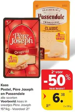 Carrefour Kaas Postel, Père Joseph en Passendale aanbieding