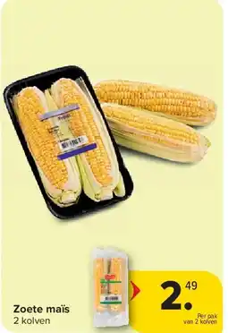 Carrefour Zoete maïs aanbieding