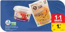 Carrefour Verse pasta en sauzen Carrefour en Carrefour Bio aanbieding