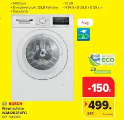 Carrefour Wasmachine WAN282E4F aanbieding