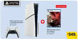 Carrefour PS5-console Slim Disc + 1 controller inbegrepen + PS5 Death Stranding 2 : On the Beach aanbieding