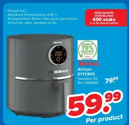 Carrefour Airfryer EY111B15 aanbieding