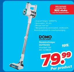 Carrefour Steelstofzuiger DO1151SV aanbieding