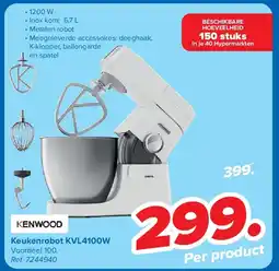 Carrefour Keukenrobot KVL4100W aanbieding