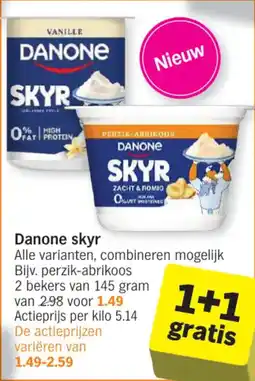 Albert Heijn Danone skyr aanbieding