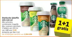 Albert Heijn Starbucks ijskoffie aanbieding