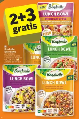 Albert Heijn Bonduelle lunchbowls aanbieding
